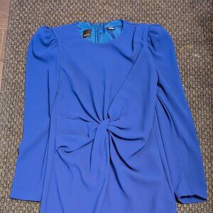 Pinko Cobalt Blue Long Sleeve Dress (IT 44 - fits like small US 8)